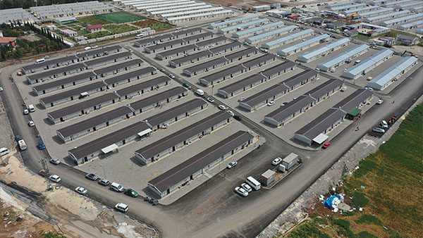 Vartana Geçici Prefabrik Konut İmalatı İşleri