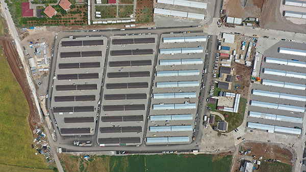 Vartana Geçici Prefabrik Konut İmalatı İşleri