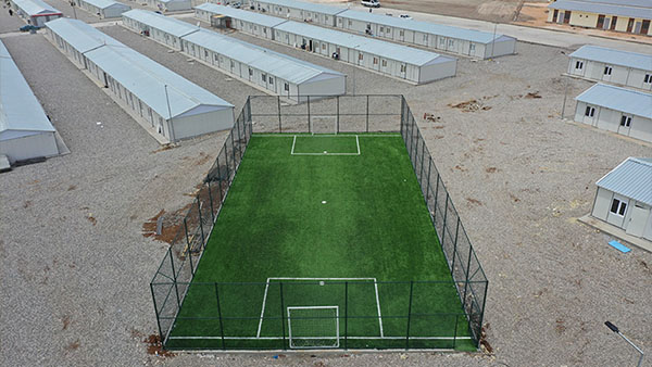 Vartana Geçici Prefabrik Konut İmalatı İşleri